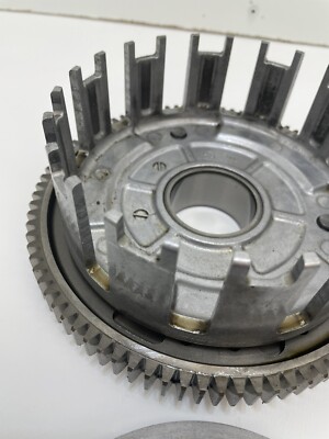 05 06 Kawasaki Ninja ZX6 ZX 6 ZX6r OEM Clutch Basket Fibers Steels