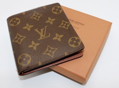 Louis Vuitton M60883 CA0015 Brown Monogram BillFold Wallet w