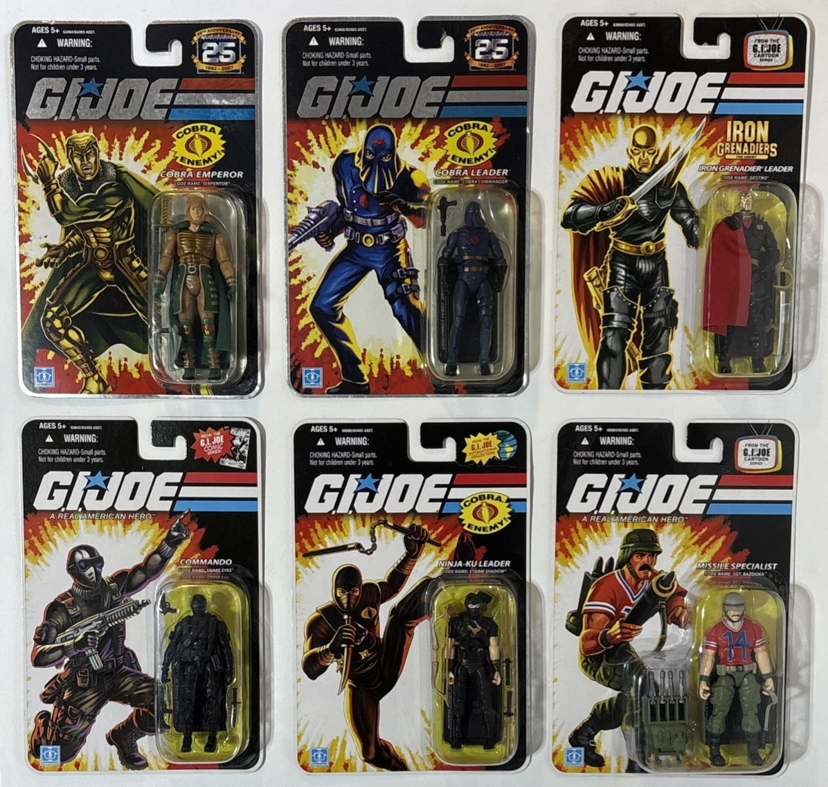 GIジョー☆他 4体セット 武器付き GIジョー☆他 4体セット 武器付き GI