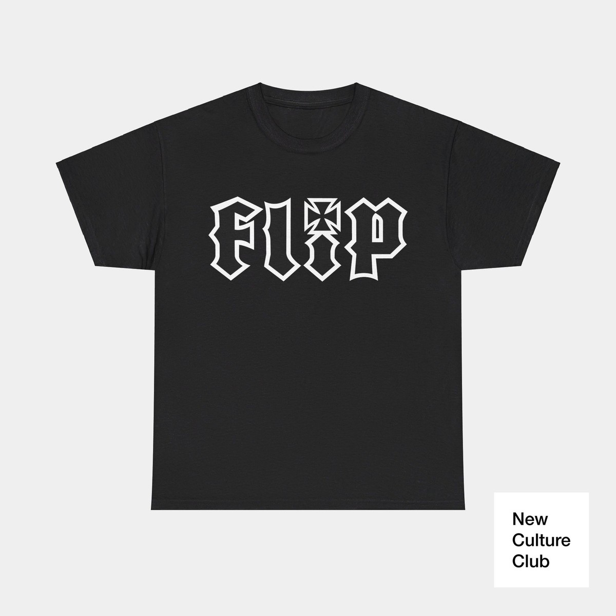 Flip Skateboards Skate Classic 90s Premium Design T Shirt Colors