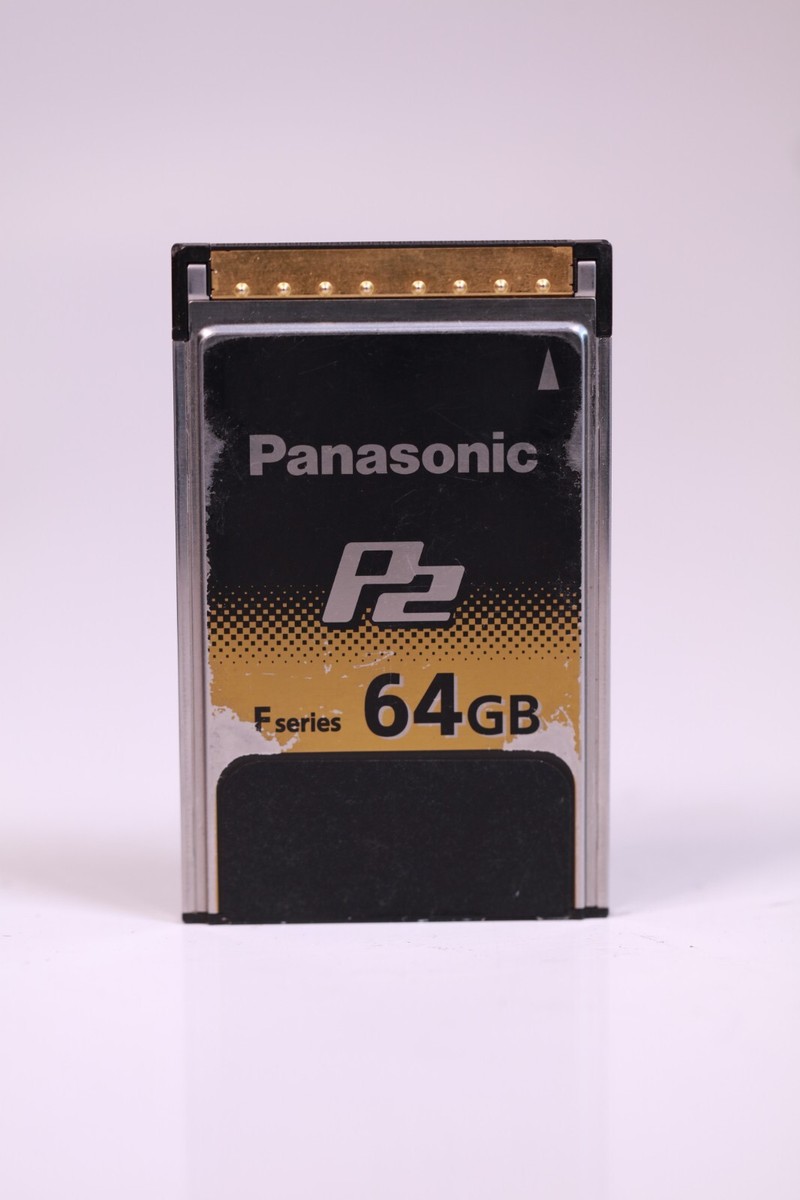Panasonic 64GB F-Series P2 Card AJ-P2E064FG | eBay