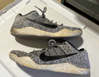 Nike Kobe 11 XI Elite Low Oreo Mens Size 10 Shoes White Black