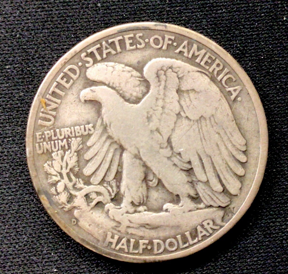 1938 D Walking Liberty Half Dollar VF! Key Date! ENN Coins | eBay