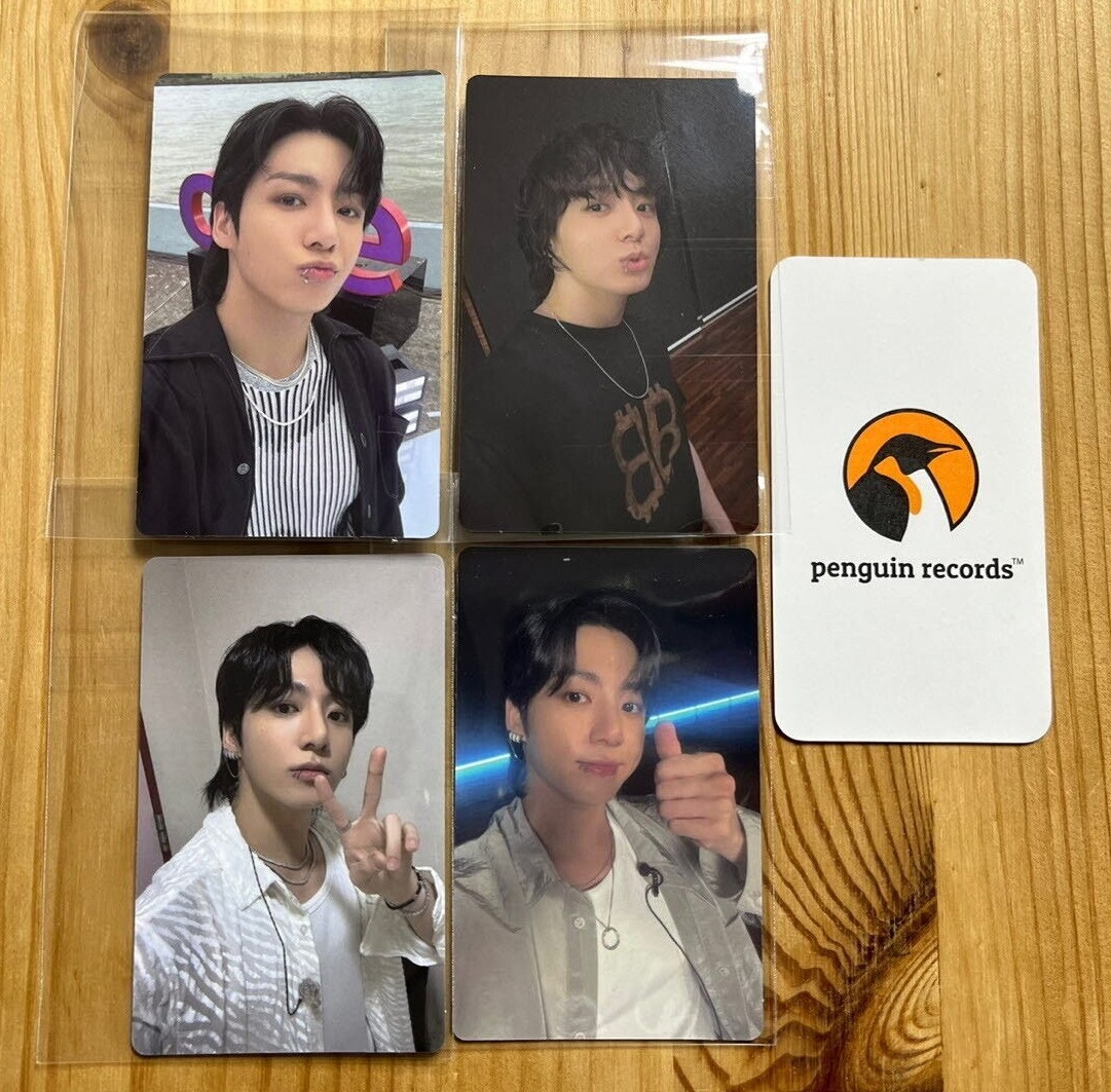 JUNGKOOK BTS - SOLO ALBUM GOLDEN SOUNDWAVE LUCKY DRAW PHOTO CARD