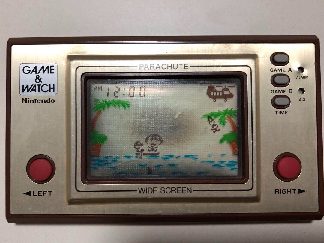 Nintendo Game & Watch Parachute PR-21 Handheld Game 1981 Vintage