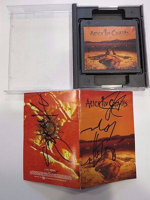 Alice in Chains signed by all 4 members ACOA + Proof! Layne Staley