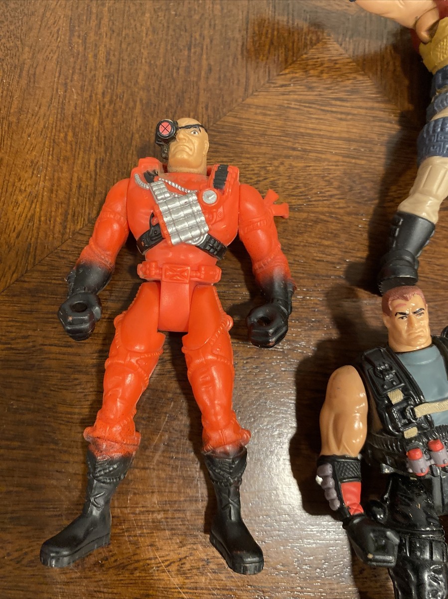 Lot of 6 Gi Joe Extreme by Hasbro 1990s Vintage Action Figures