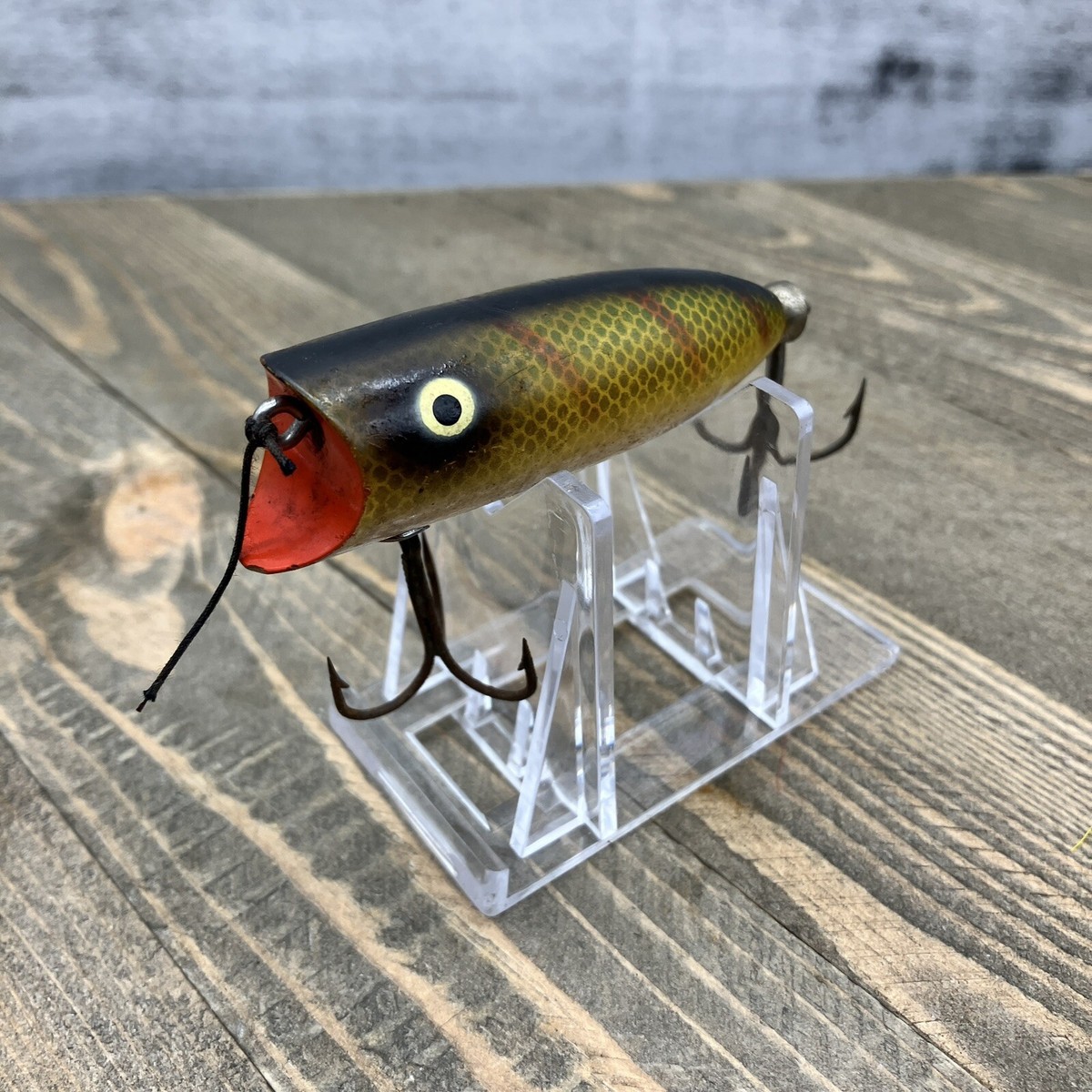 Vintage Heddon Baby Lucky 13 Fishing Lure Plug | eBay