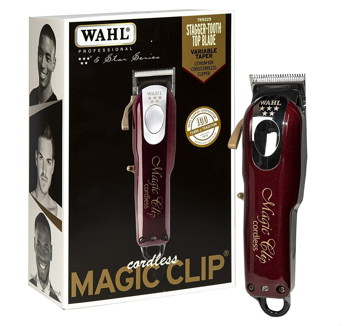 Wahl Professional - 5-Star Cord/Cordless Magic Clip #8148-90+
