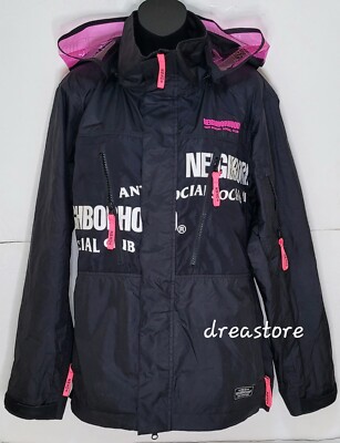 Neighborhood X ASSC Pink Matter Jacket Anti Social Social Club