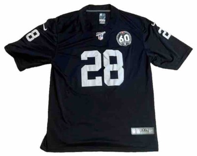 Josh Jacobs — Las Vegas Raiders Nike 60th Anniversary Stitch
