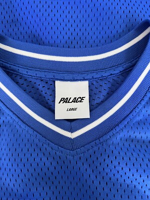 Palace Mesh Jersey - Size Large - Blue - NEW | eBay