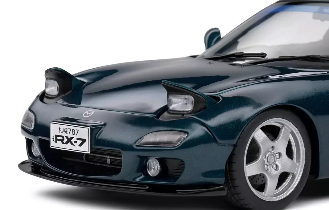 1/18 Mazda RX7 FD RS 1994 (Motego Blue) Diecast Model Car by