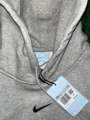 Nike X Drake NOCTA Cardinal Stock Hoodie Grey DA3920-052 NWT Size
