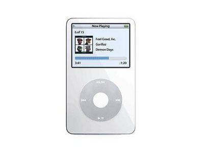 Apple iPod Classic 5th Generation Enhanced 80 GB - White for sale