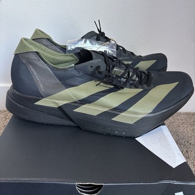 Adidas Adizero Adios Pro 4 M Black Olive JP6314 Size 9 New