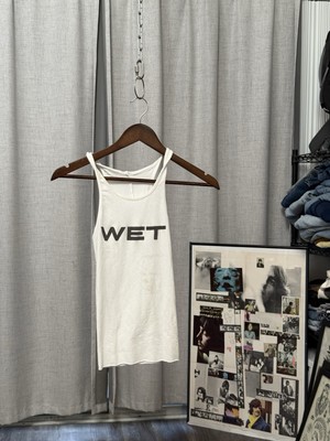 YZY / Mowalola Collab - “Wet” Sheer Tank Top - Kanye West - Yeezy