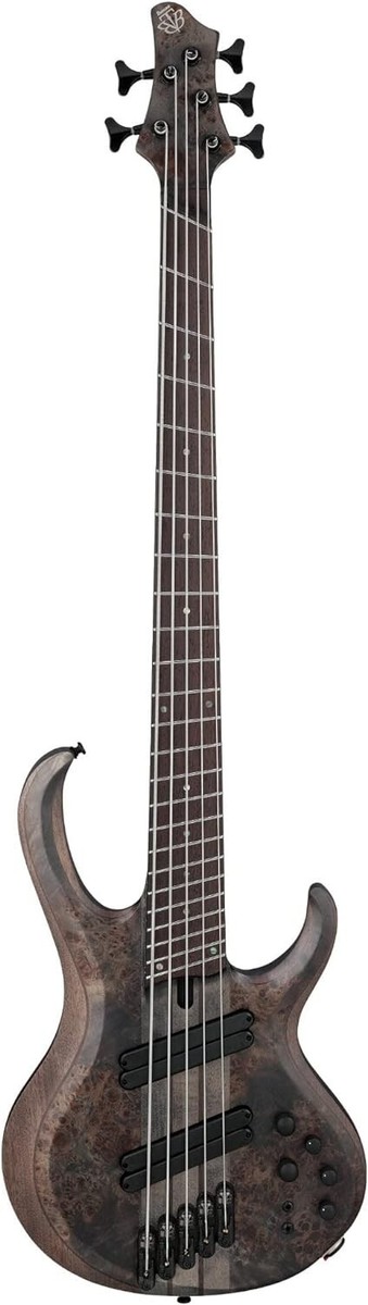 Ibanez BTB805MS TGF Transparent Gray Flat 5 Strings Electric Bass