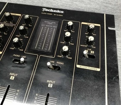 Junk Technics SH-DJ1200 Black Audio Mixer Japan | eBay