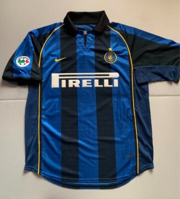 2001-02 NIKE Inter Milan shirt インテル 2001-02 Inter Nike Pirelli