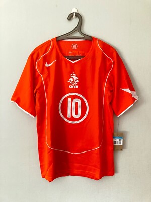 Netherlands 2004 Re-Issue V.NISTELROOY #10 Home shirt BNIB Size M