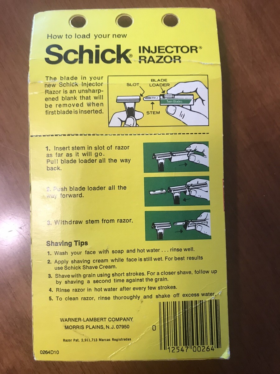 Schick Injector Razor Type M | eBay
