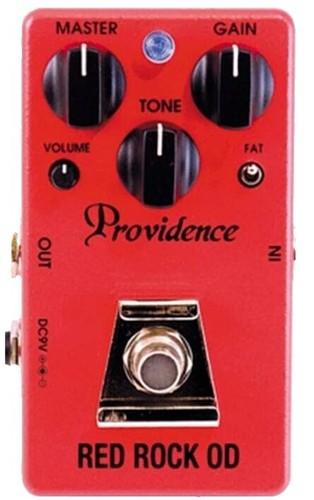 Providence SOV-1 OVERDRIVE Analog Electric Guitar Pedal Red Tested