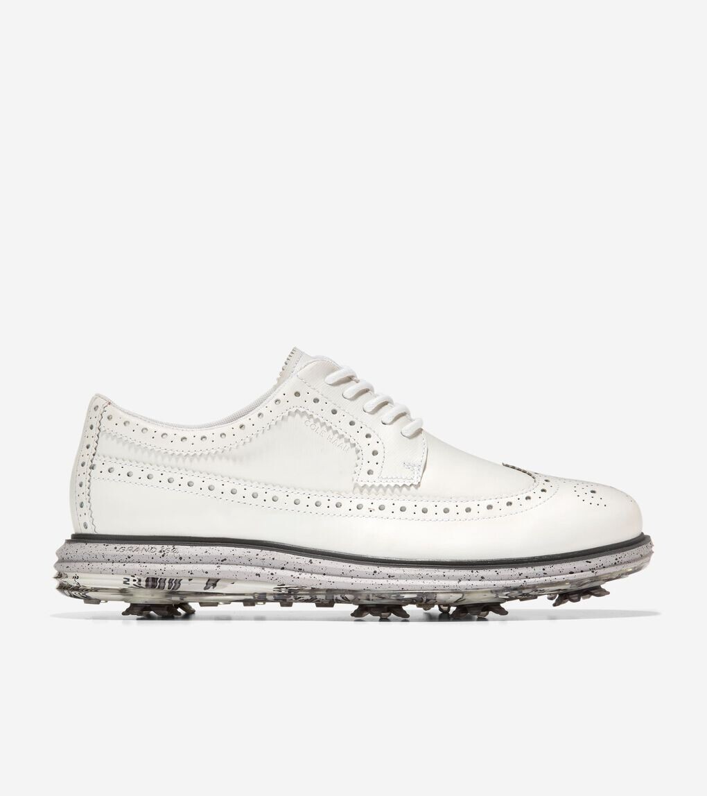 Cole Haan OriginalGrand Tour Leather Wingtip WATERPROOF Golf Shoe