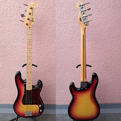 Electric Bass Guitar Greco Mercury PB 600 Precision JV Sunburst