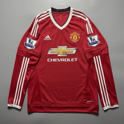 MAN UNITED ADIDAS 2015/2016 FOOTBALL HOME JERSEY #10 ROONEY SIZE