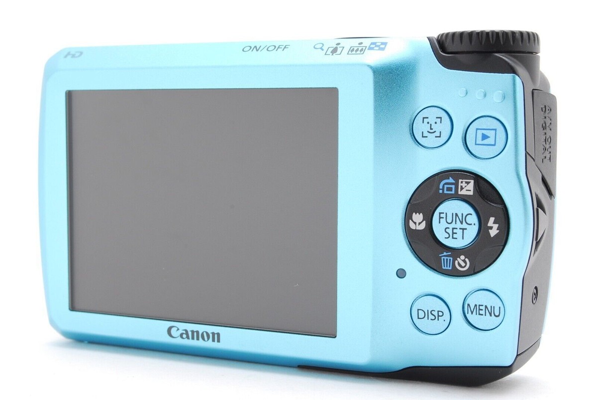 Canon PowerShot A3200 IS 14.1MP Digital Point & Shoot Camera Blue