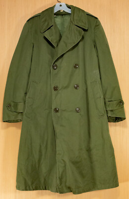 WWII US Army Cotton Trench Coat w/Wool Liner NOS. RE. 21676 size