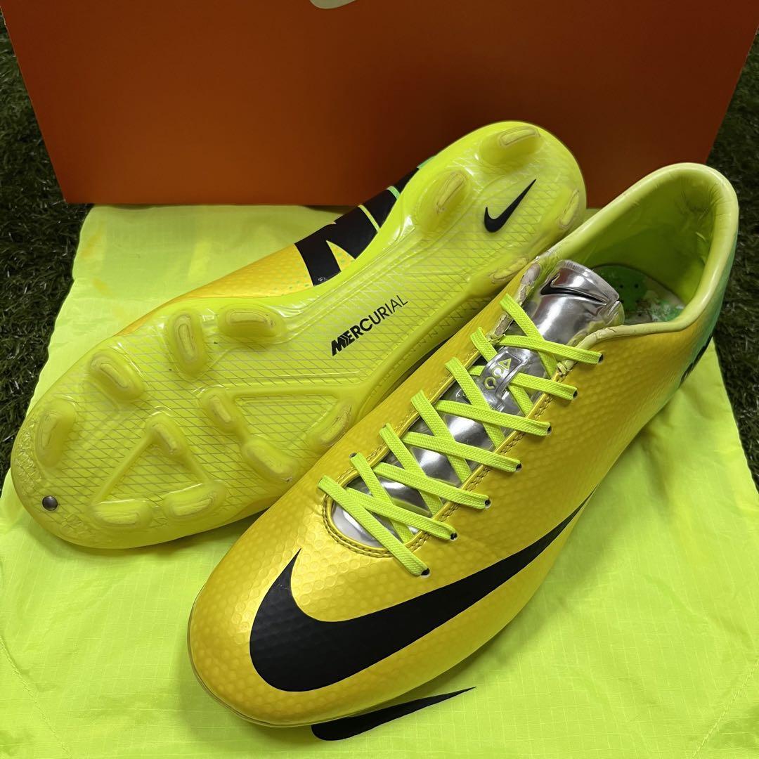Nike Mercurial Vapor IX HG-V ACC 555603 703 US 9.5 Football Soccer