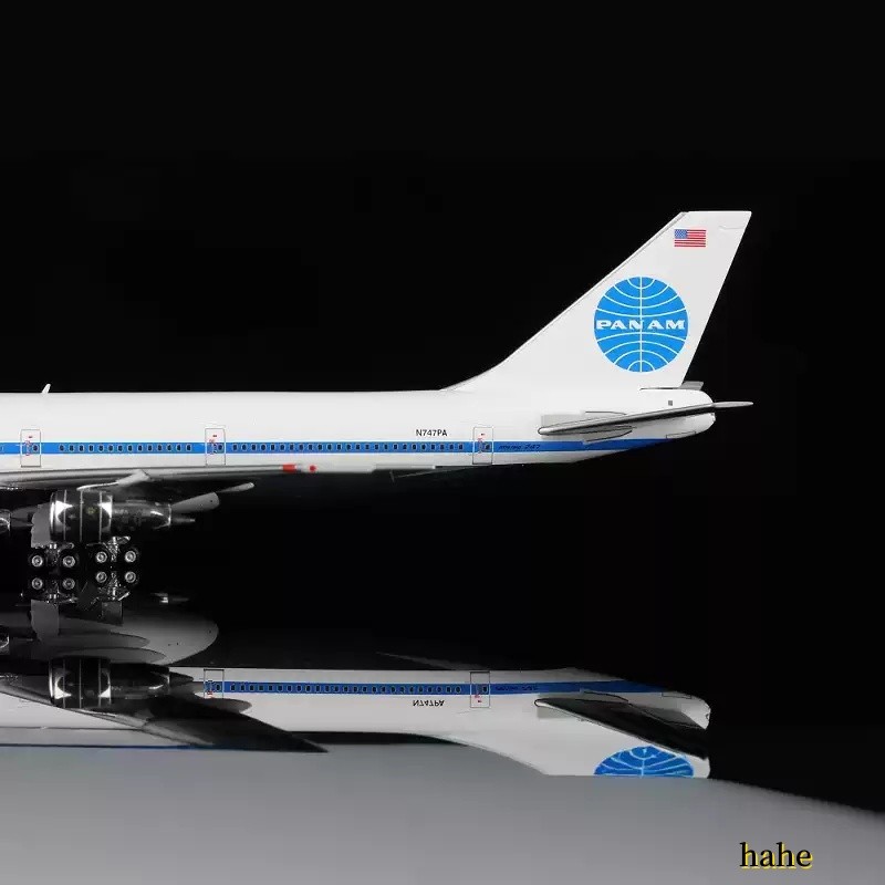 HX Models 1/400 Pan American Airlines B747-100 N747PA Alloy