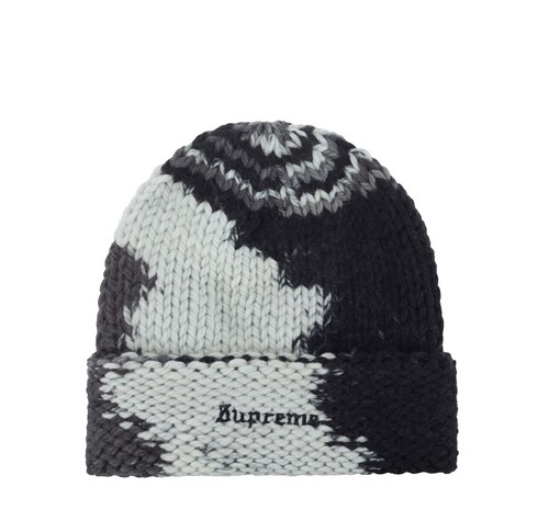 Supreme Big Logo Beanie Red Camo Camouflage FW25 New Sealed