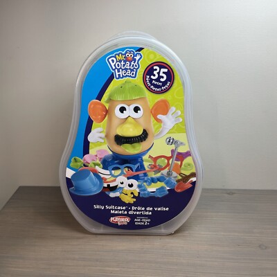 Playskool Mr Potato 🥔 Head Silly Suitcase 35 Pieces Toy Tub Carry