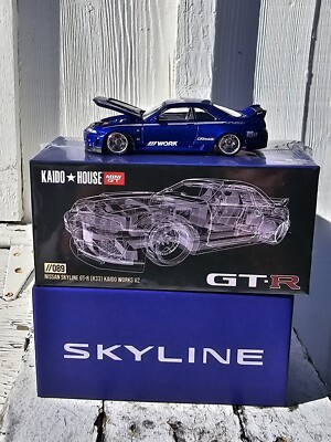 In Stock- Kaido House x Mini GT 1:64 Nissan Skyline GT-R (R33