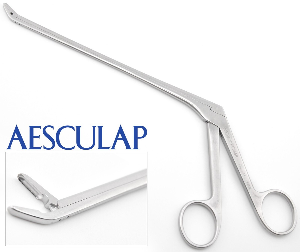 AESCULAP FF806R Surgical Spurling Pituitary Rongeur Angled up 3mm