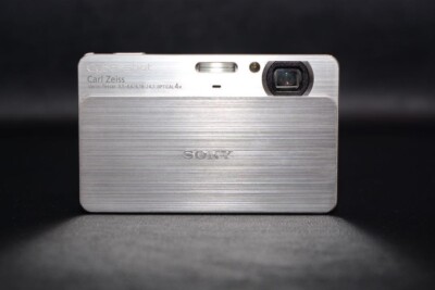 N Mint w/Pouch] SONY Cyber-shot DSC-T700 Silver Digital Camera