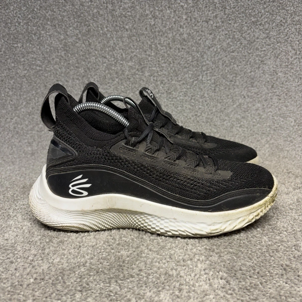 Under Armour Curry Flow Black White 2021 for sale | eBay