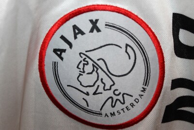 Vtg Umbro Ajax ABN Amro Amsterdam Soccer Football Jersey Mens L sz