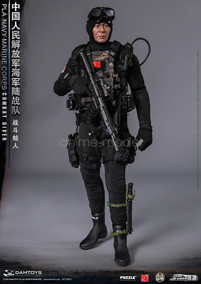 1/6 DAMTOYS DAM 78073 PLA Navy Marine Corps Combat Diver Action