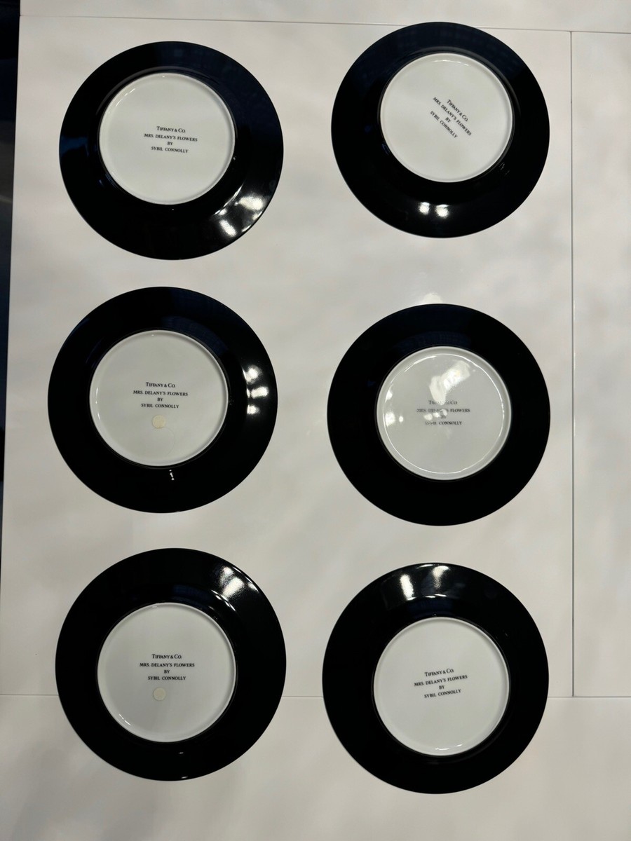 Tiffany & Co Mrs. Delany's Flowers, Sybil Connolly 6 Luncheon