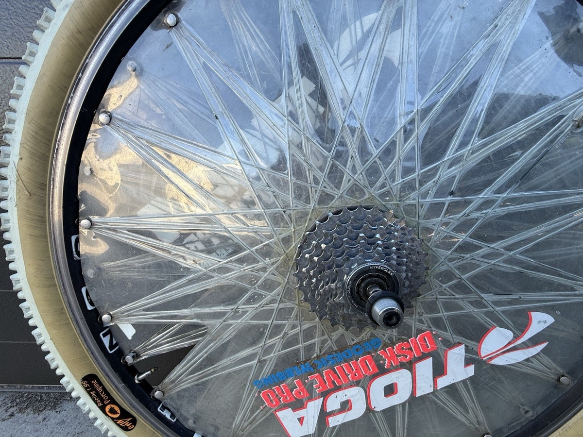 Vintage Mountain Bike Tioga Tension Disk Disc Drive Pro 32H Rear