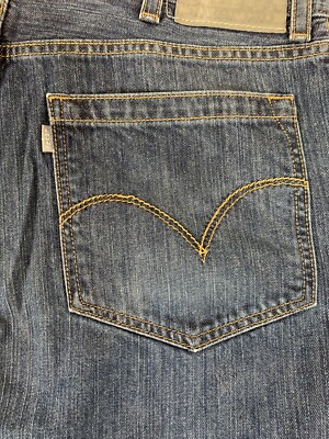 Vintage 90's Levis SilverTab Mens Baggy Fit Jeans Sz 38 (36x29