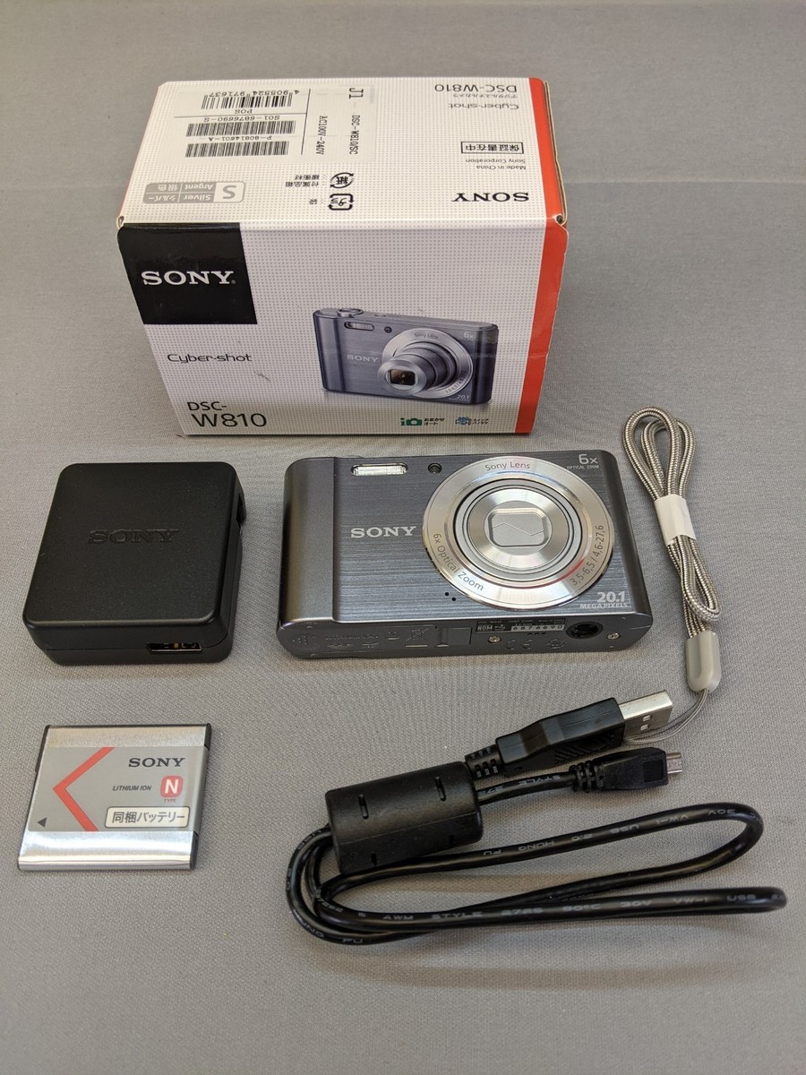 SONY DSC-W810 2010万画素 シルバー バッテリー新品 Amazon | SONY