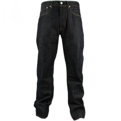 Levi's 501 Crispy Neppy Shrink-To-Fit Jeans Black 38W/34L | eBay