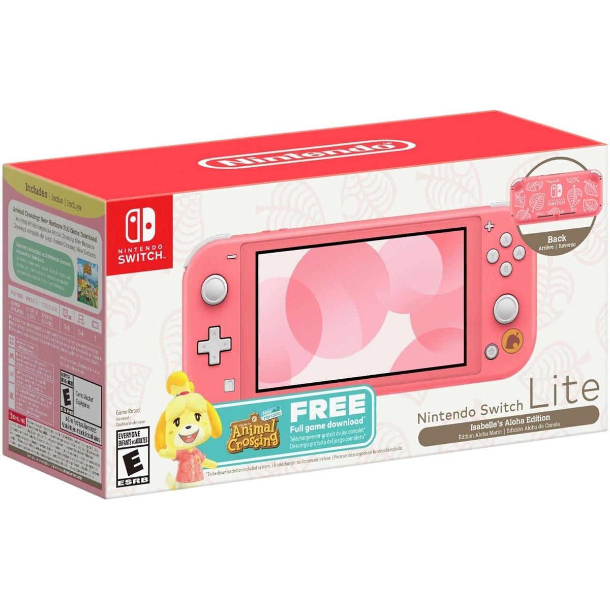 Nintendo Switch Lite ピンク 本体、箱、カバー付き Amazon.com: YOOWA