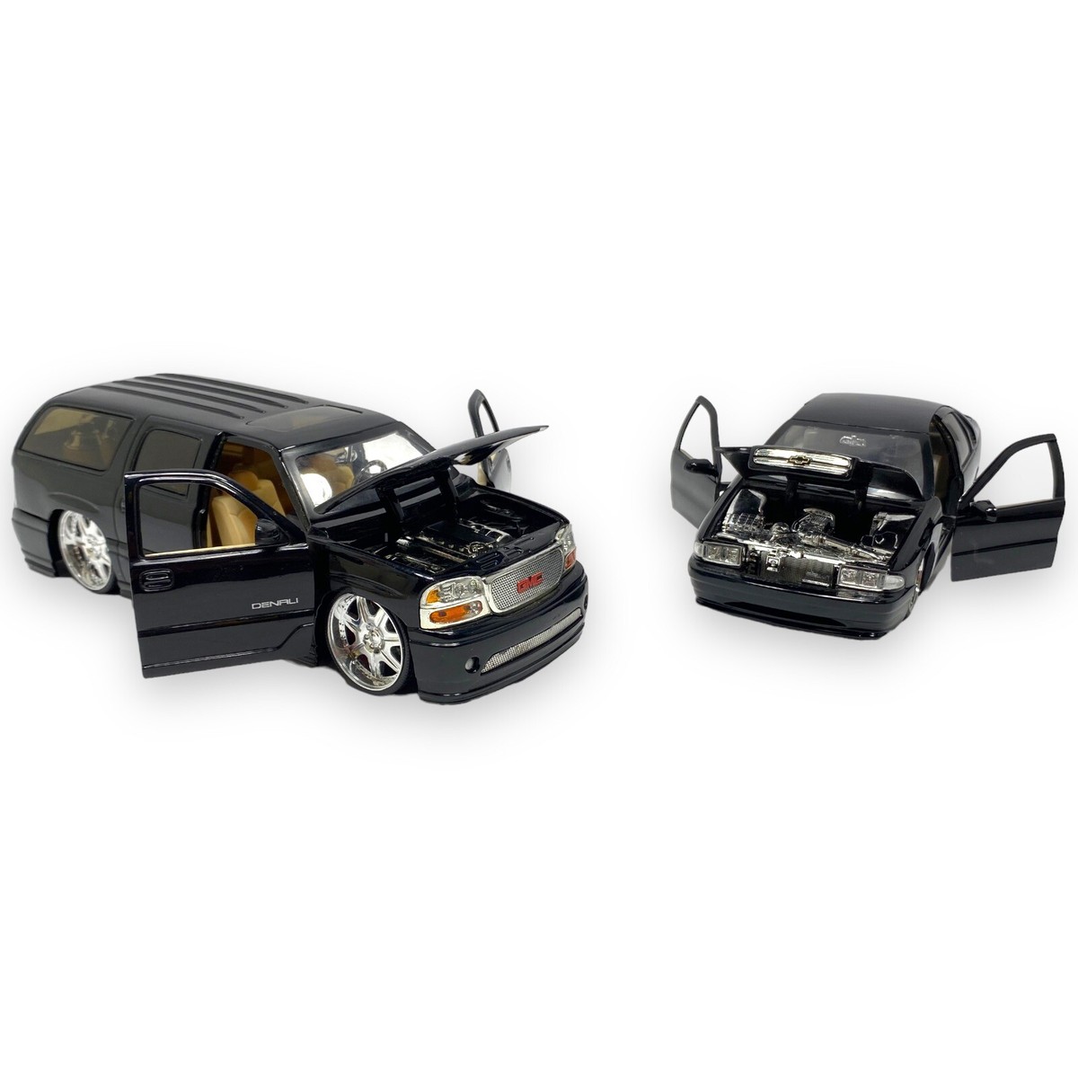 DUB CITY 1/24 - 2002 GMC Yukon Denali XL - JADA TOYS - 1996 Chevy