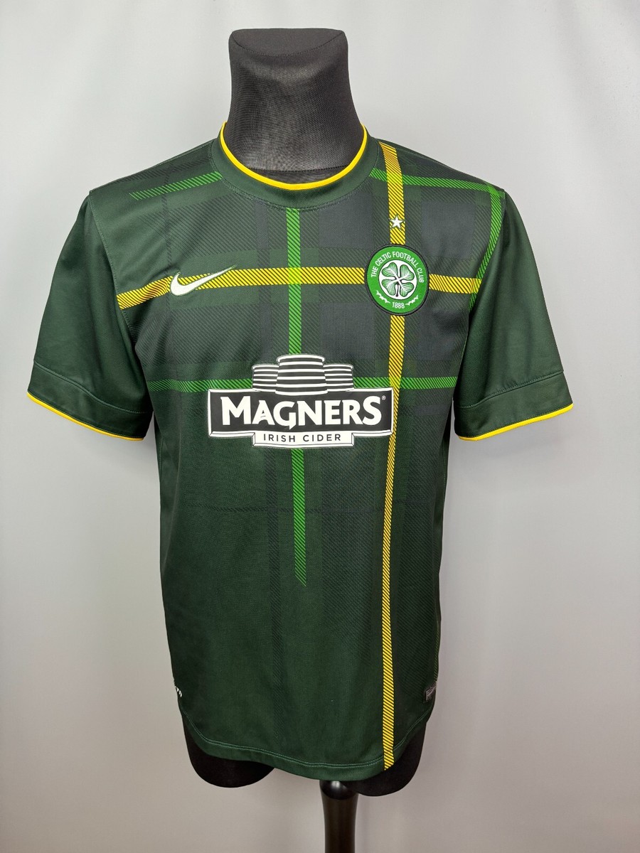 CELTIC 2014 2015 AWAY SHIRT FOOTBALL SOCCER JERSEY NIKE 618741-398